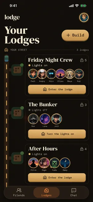 Shared Lodge rooms for your crew